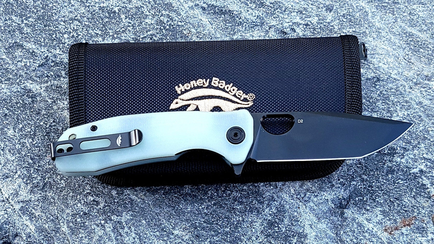 D2 Steel - Honey Badger Knives