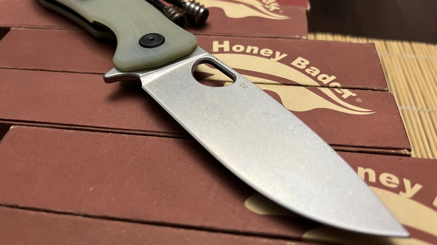 Drop Point Blade - Honey Badger Knives