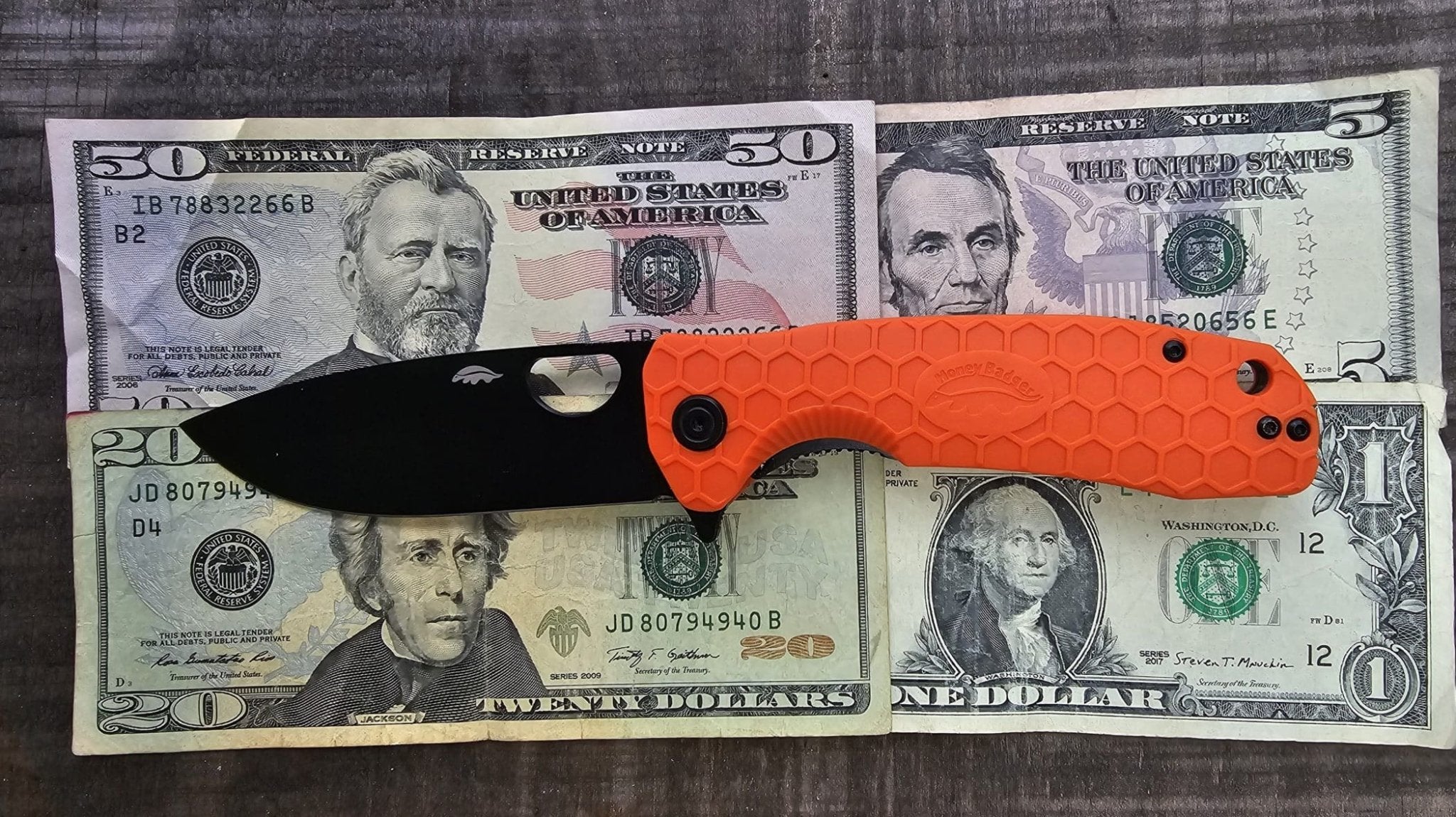 President's Day - The Presidents in Your Wallet - Honey Badger Knives