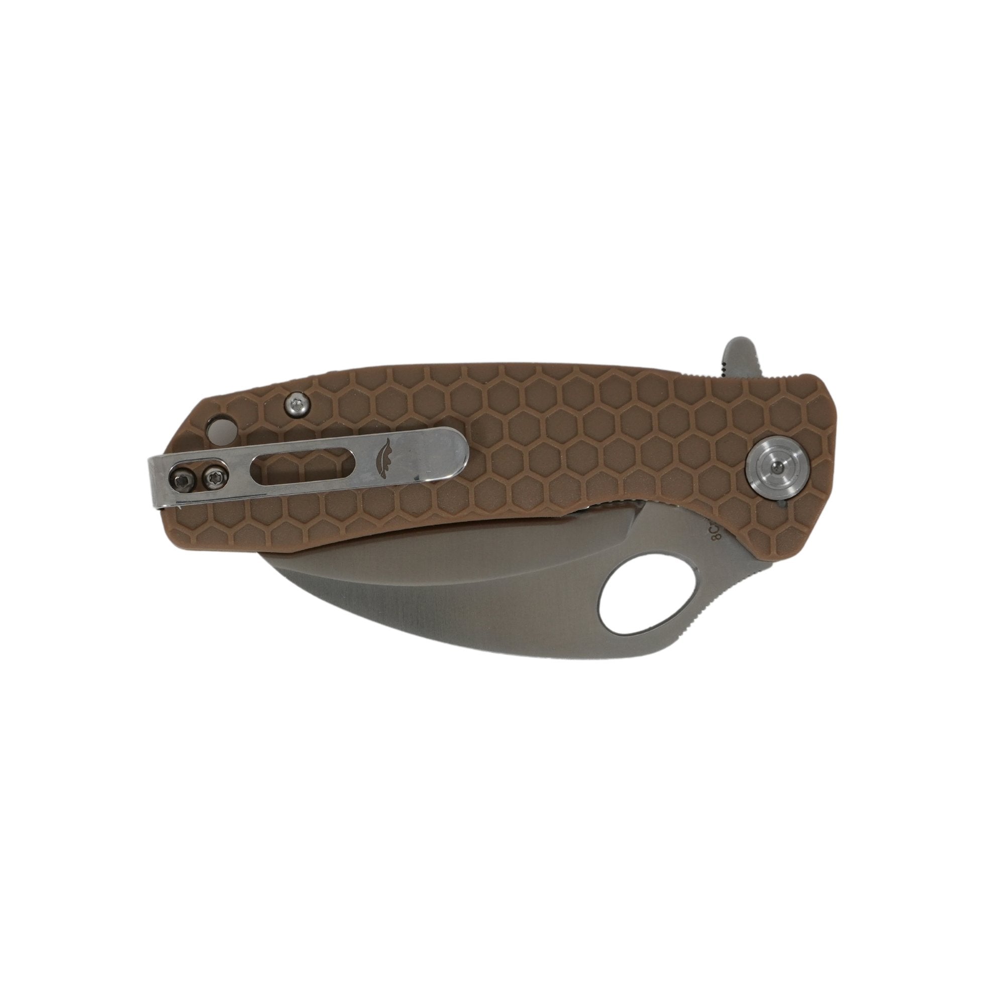 Medium Claw Smooth Knife - 8Cr13MoV Steel - Dealer - Honey Badger Knives - HB1122