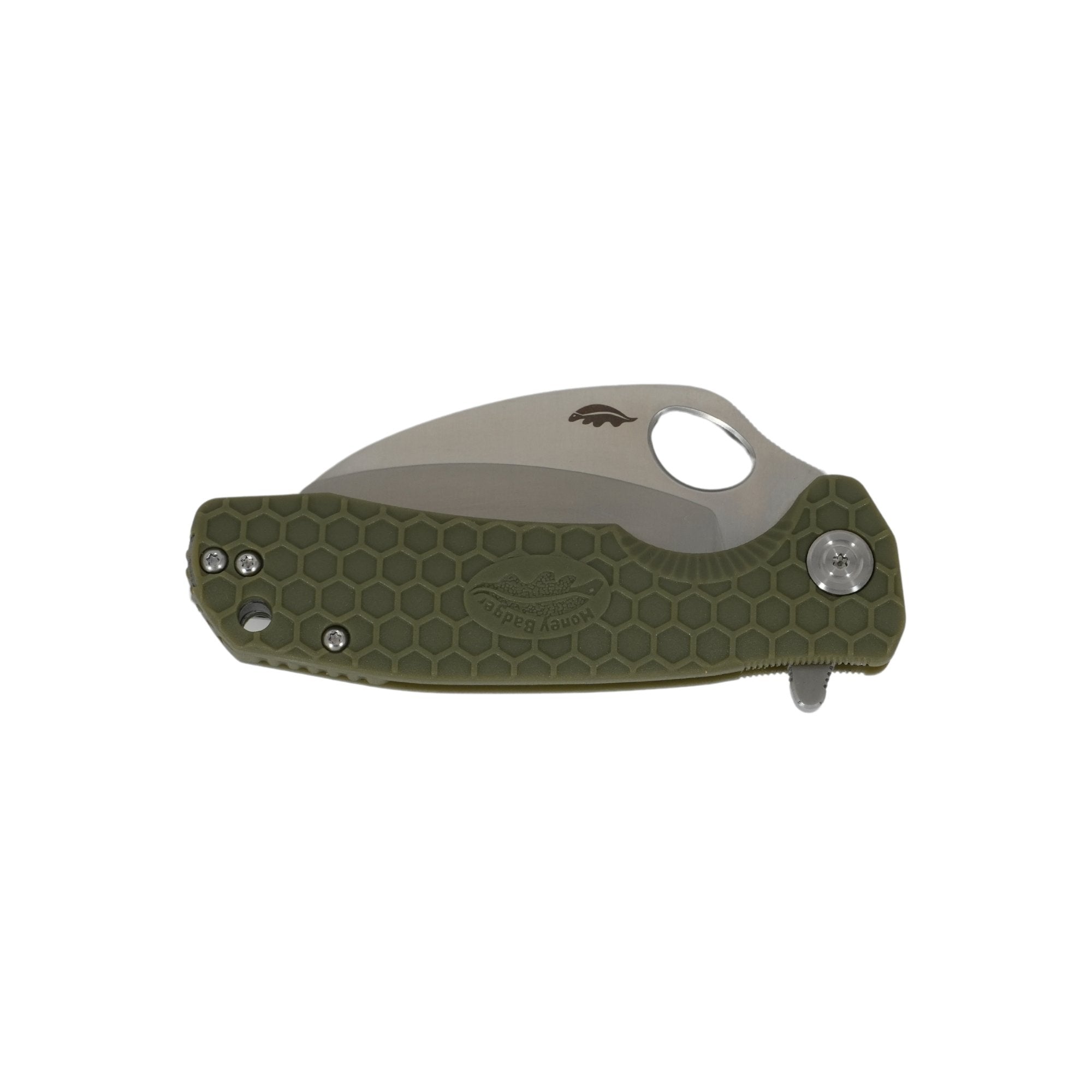 Medium Claw Smooth Knife - 8Cr13MoV Steel - Dealer - Honey Badger Knives - HB1123