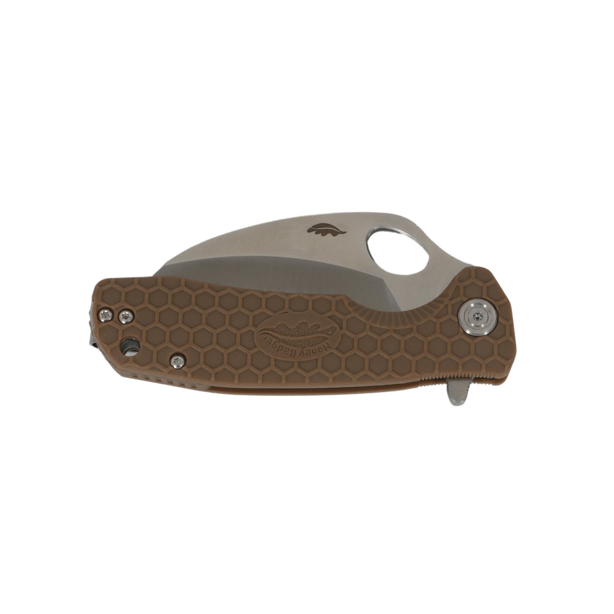 Medium Claw Serrated Knife - 8Cr13MoV Steel - Dealer - Honey Badger Knives - HB1132