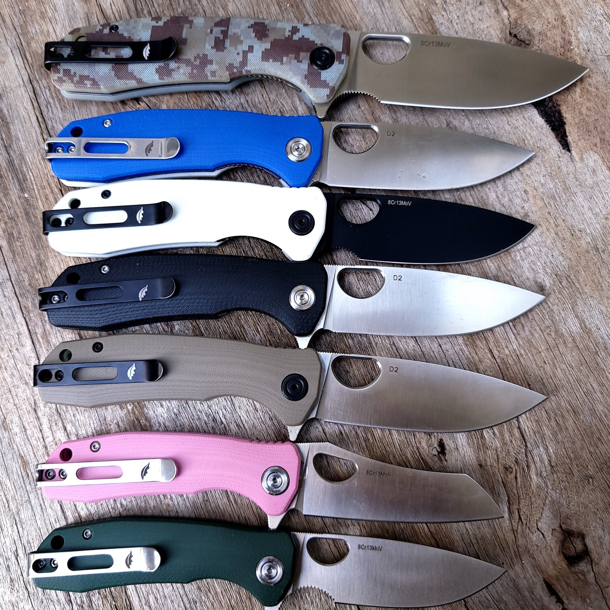 Additional Knife Handles in G10 - Honey Badger Knives - HB4055