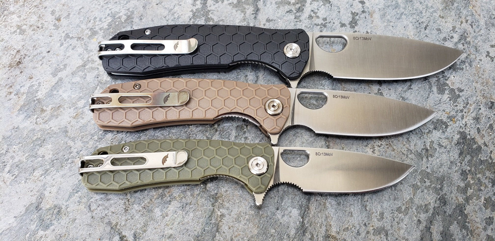 8Cr13MoV - Honey Badger Knives