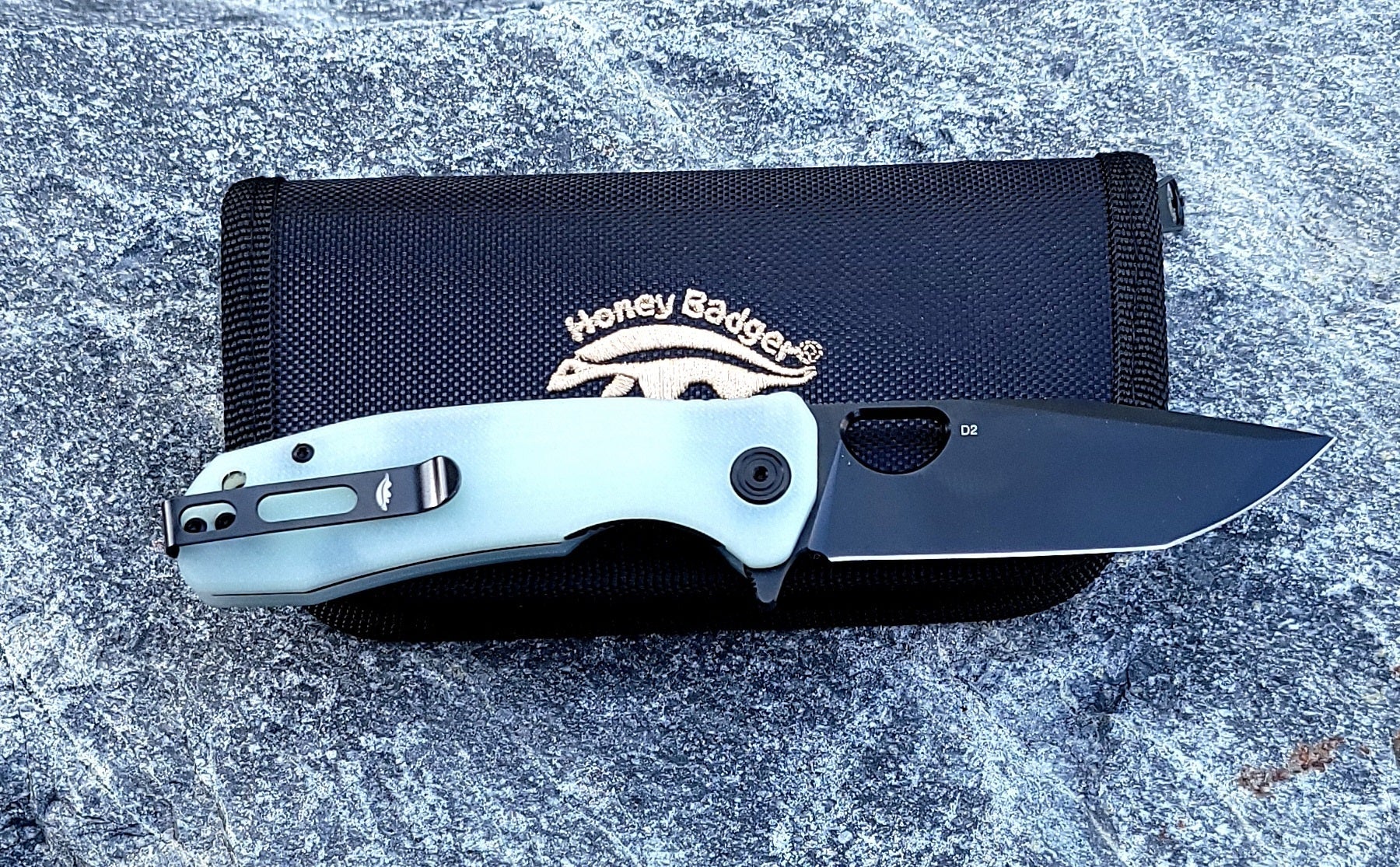 D2 Steel - Honey Badger Knives