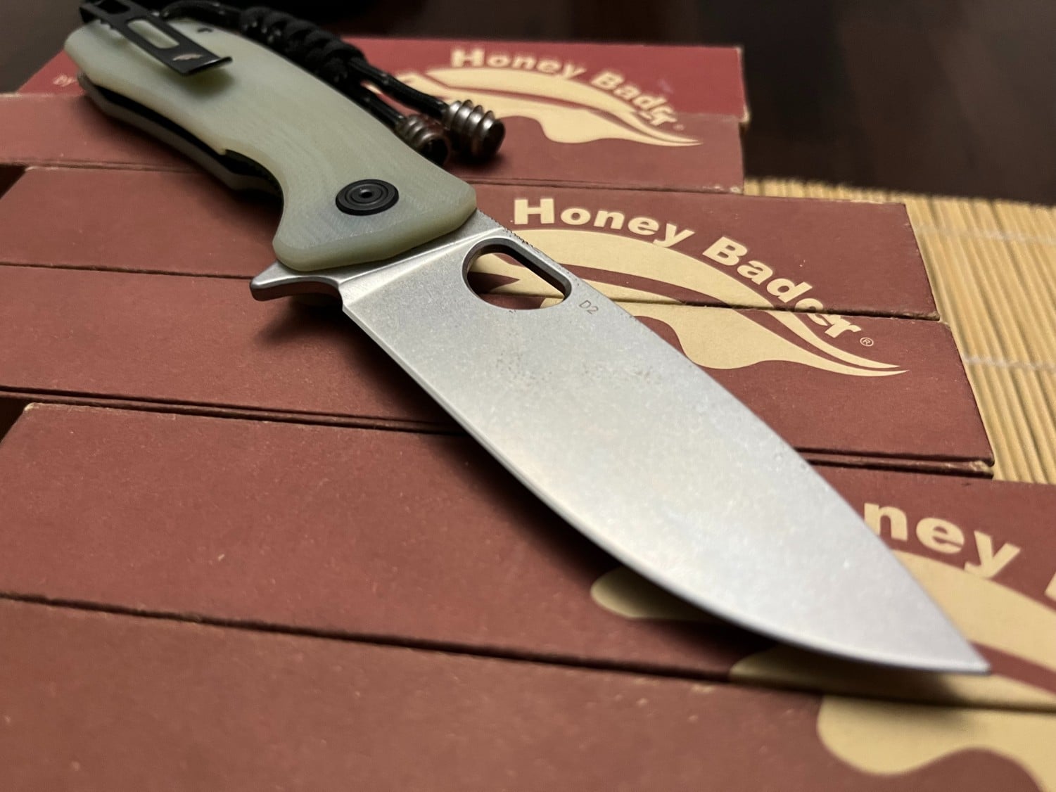 Drop Point Blade - Honey Badger Knives