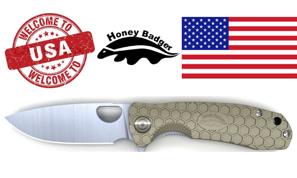 Honey Badger Knives available in the USA - Honey Badger Knives