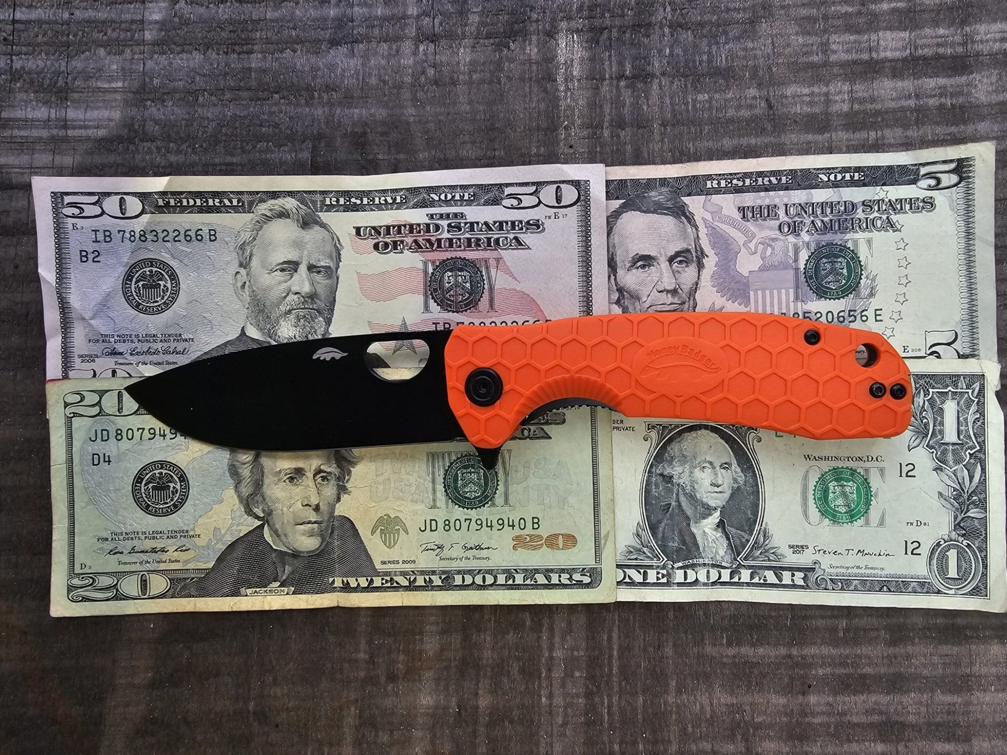 President's Day - The Presidents in Your Wallet - Honey Badger Knives