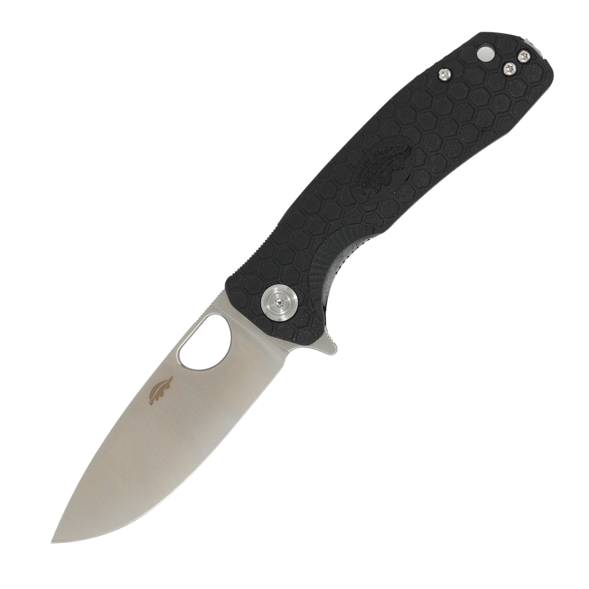 Large Drop Point Knife - D2 Steel – Honey Badger Knives