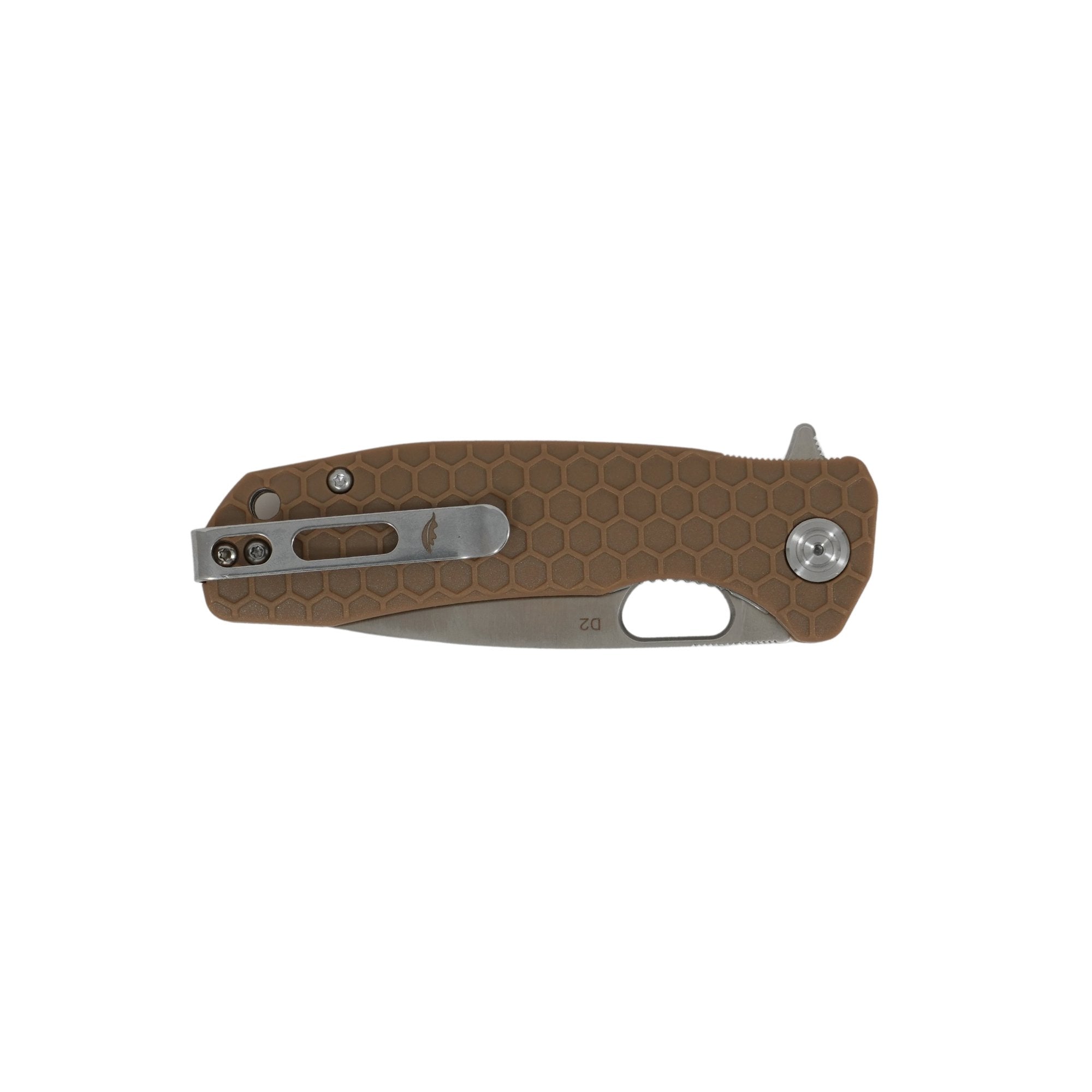 Large Drop Point Knife - D2 Steel – Honey Badger Knives