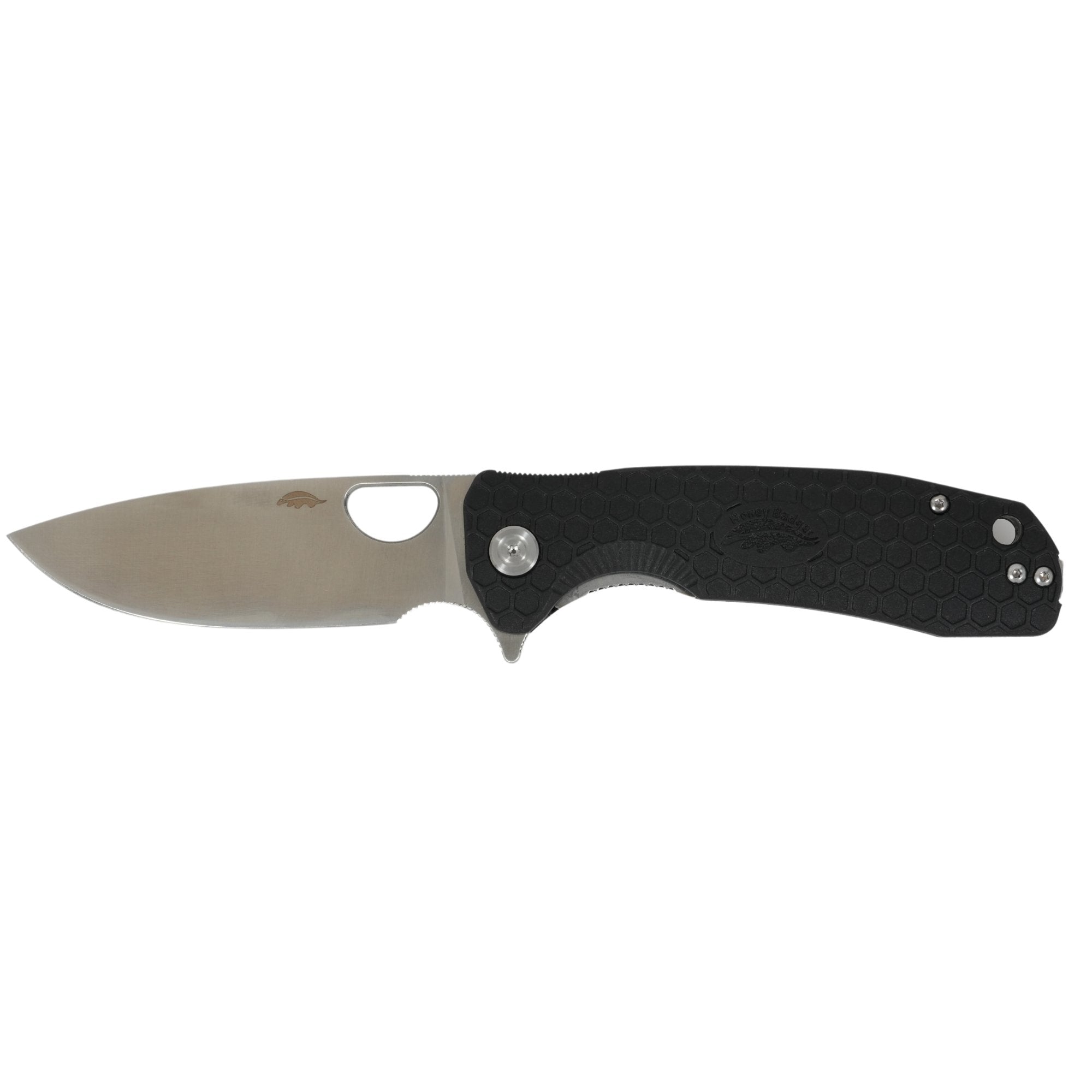 Small Drop Point Knife - 8Cr13MoV Steel - Dealer - Honey Badger Knives - HB1021