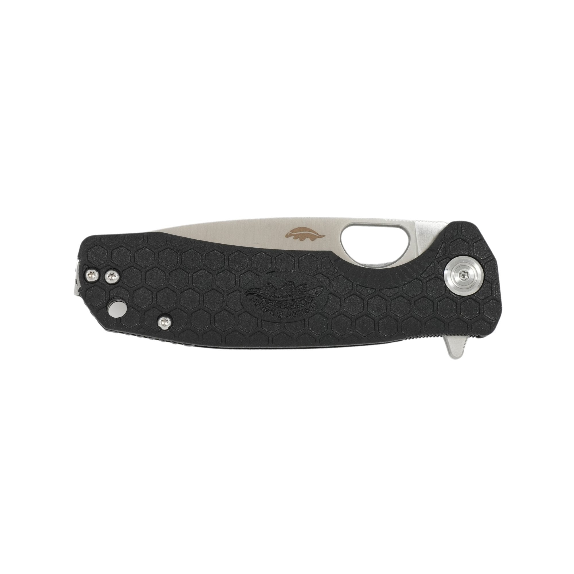 Small Drop Point Knife - D2 Steel - Honey Badger Knives - HB1026