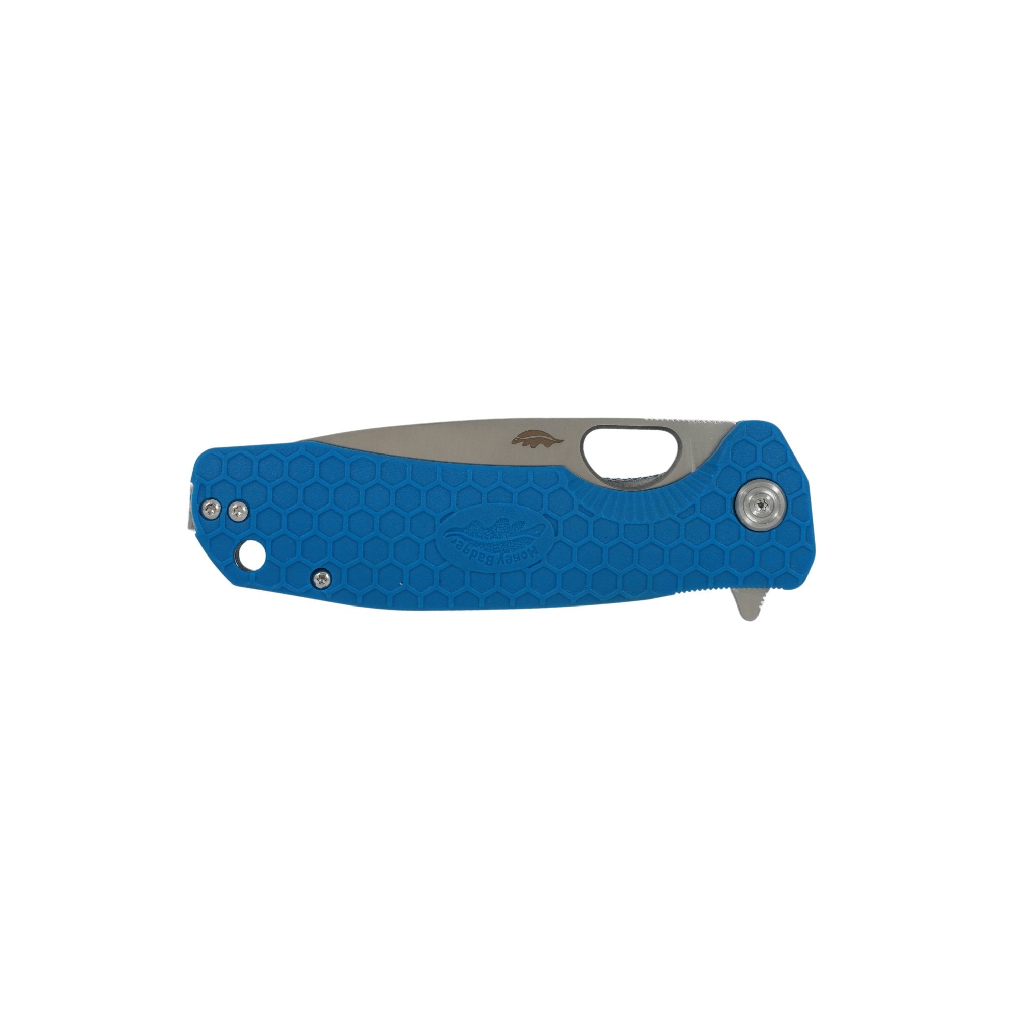 Medium Drop Point Knife - D2 Steel - Honey Badger Knives - HB1058