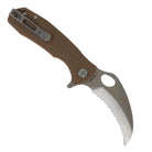 Medium Claw Serrated Knife - 8Cr13MoV Steel - Honey Badger Knives - HB1132