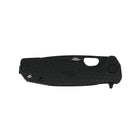 Large Drop Point Knife - 8Cr13MoV Steel - Black Blade - Honey Badger Knives - HB1224BB