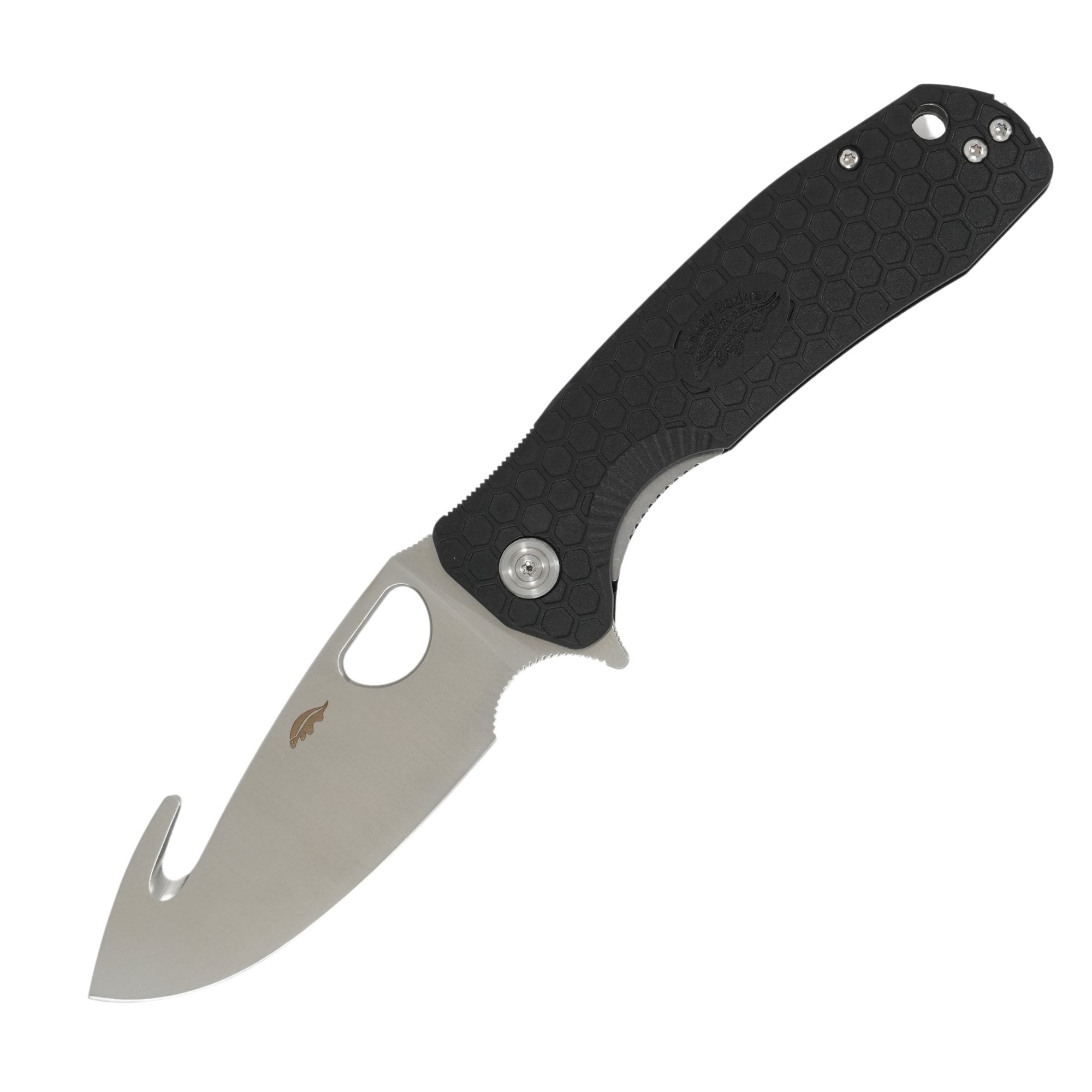Large Hook Knife - 8Cr13MoV Steel – Honey Badger Knives