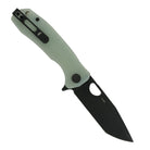 Medium Tanto Knife - 14C28N Steel - Limited Edition - Black Blade - Honey Badger Knives - HB1277