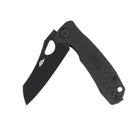 Small Wharncleaver Knife - 8Cr13MoV Steel - Black Blade - Honey Badger Knives - HB1355