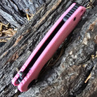 Limited Edition - Pink Wharncleaver Knife with Black Blade - G10 - 8Cr13MoV Steel - Honey Badger Knives - HB1378