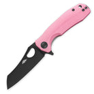 Limited Edition - Pink Wharncleaver Knife with Black Blade - G10 - 8Cr13MoV Steel - Dealer - Honey Badger Knives - HB1378
