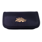 Black Zipper Knife Case with Embroidered Logo - Honey Badger Knives - HB4009