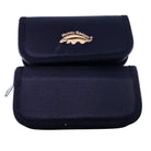 Black Zipper Knife Case with Embroidered Logo - Honey Badger Knives - HB4009