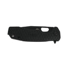 Large Tanto Knife - D2 Steel - Black Blade - Honey Badger Knives - HB4032