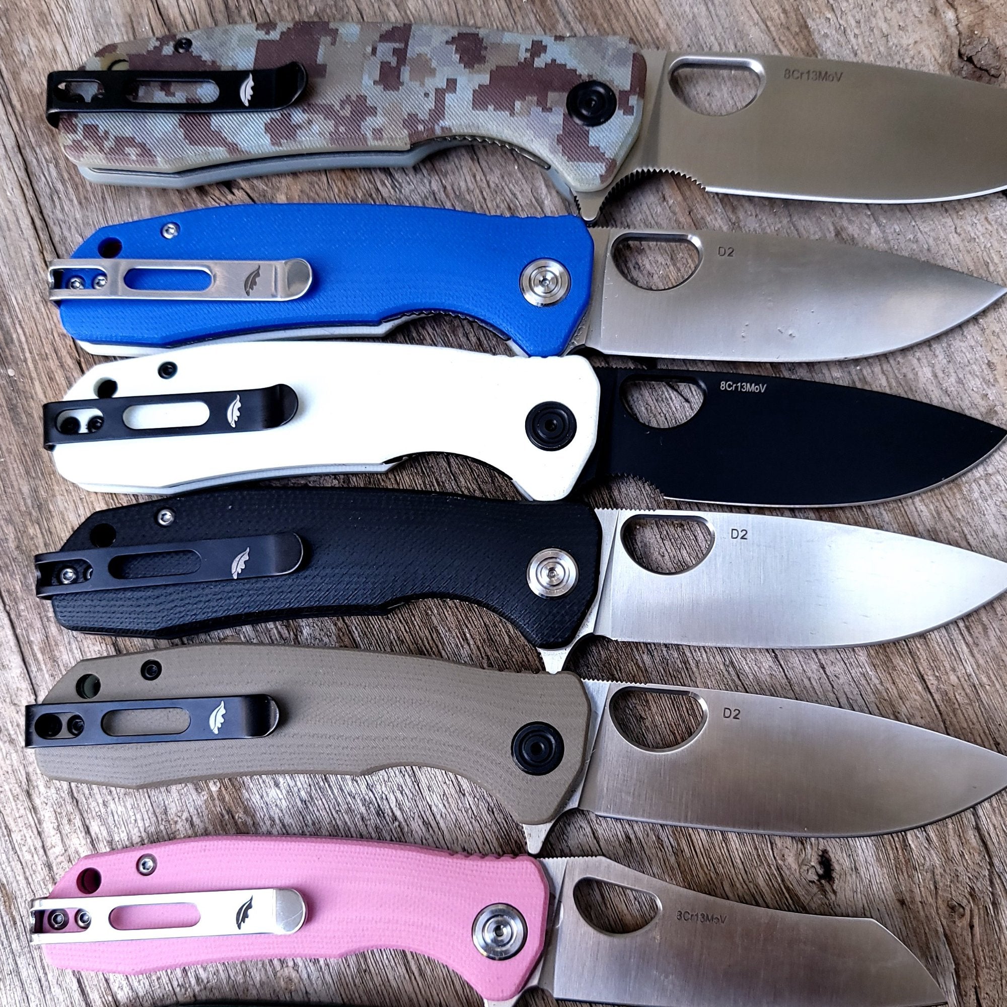 Additional Knife Handles in G10 - Honey Badger Knives - HB4055