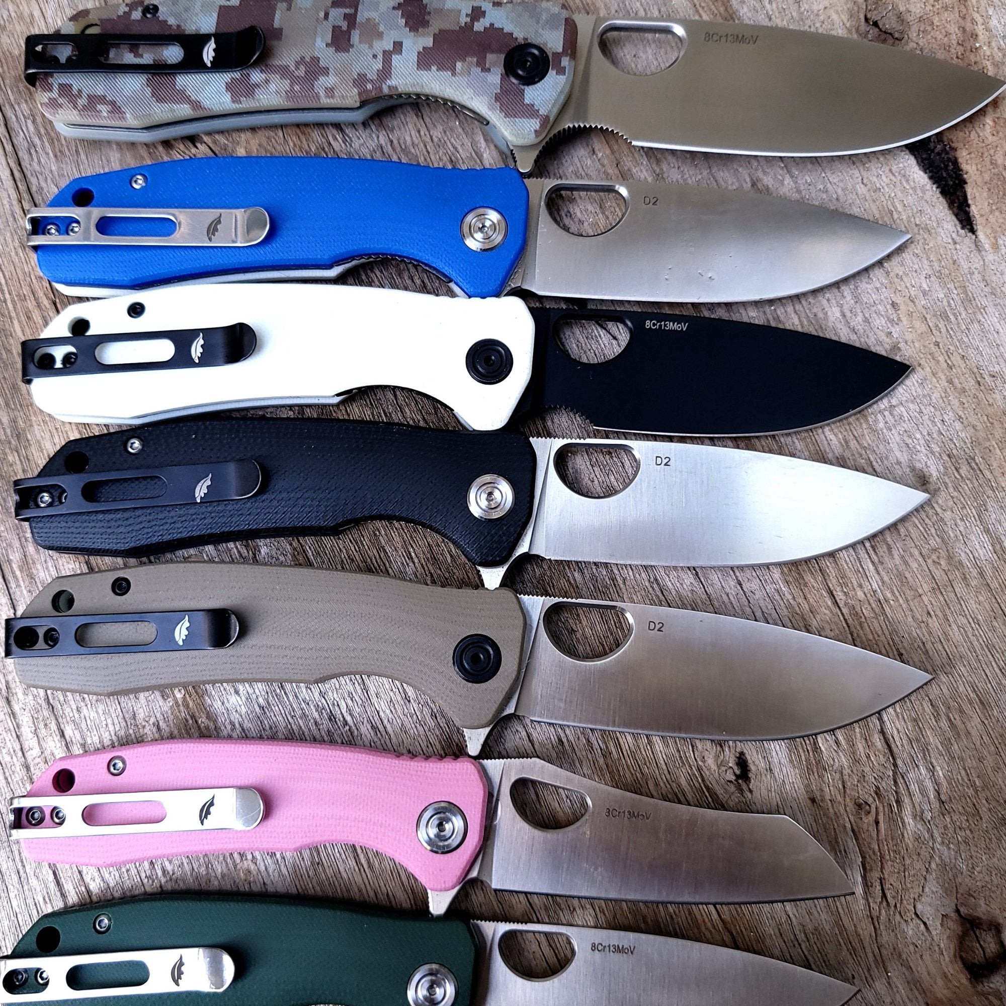 Additional Knife Handles in G10 - Honey Badger Knives - HB4055