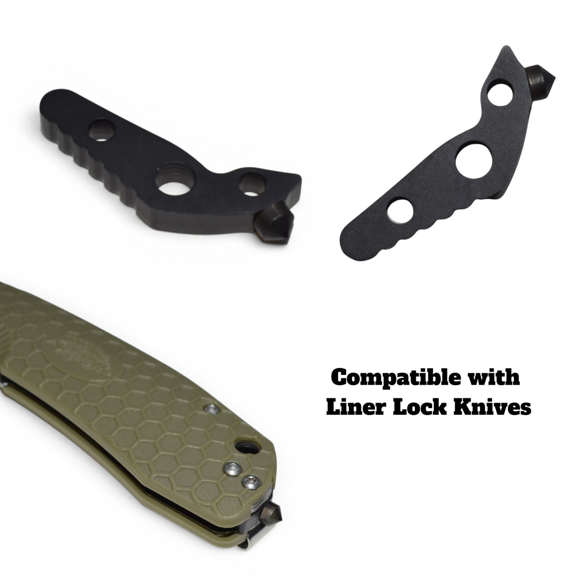 Glass Breaker Backspacer Replacement for all Liner Lock Knives - Honey Badger Knives- HB4103