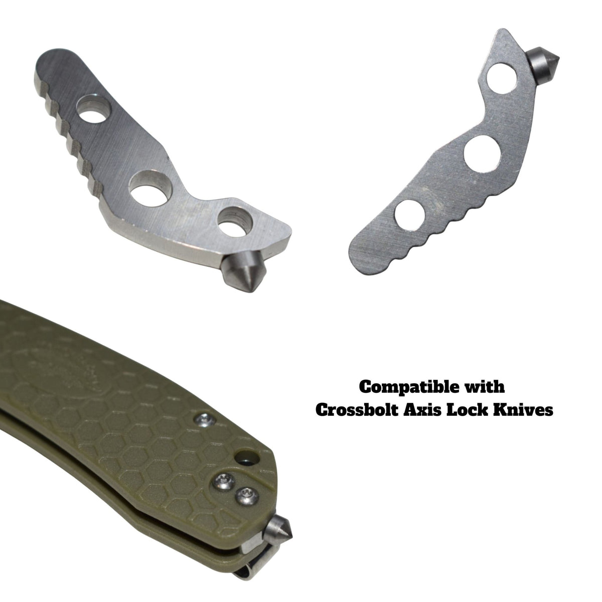 Glass Breaker Backspacer Replacement for all Crossbolt Knives - Honey Badger Knives- HB4114