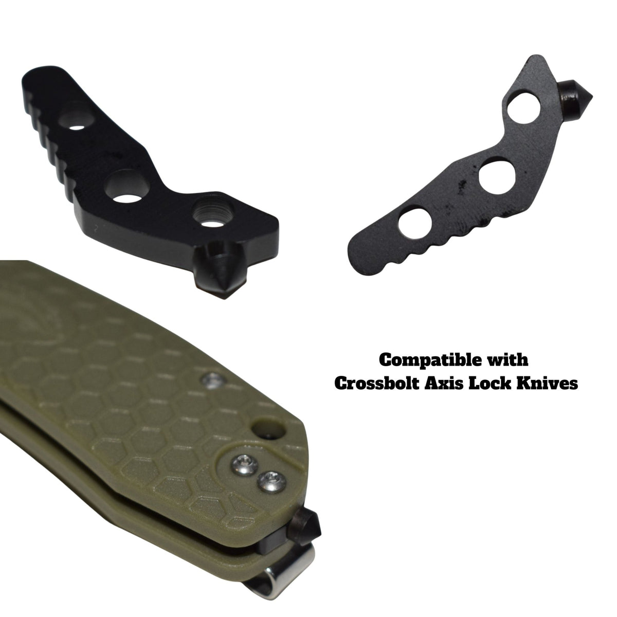 Glass Breaker Backspacer Replacement for all Crossbolt Knives - Honey Badger Knives- HB4115