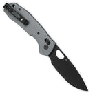 Limited Edition Crossbolt Drop Point Knife Grey G10 Handles D2 Steel - Dealer - Honey Badger Knives - HB6061
