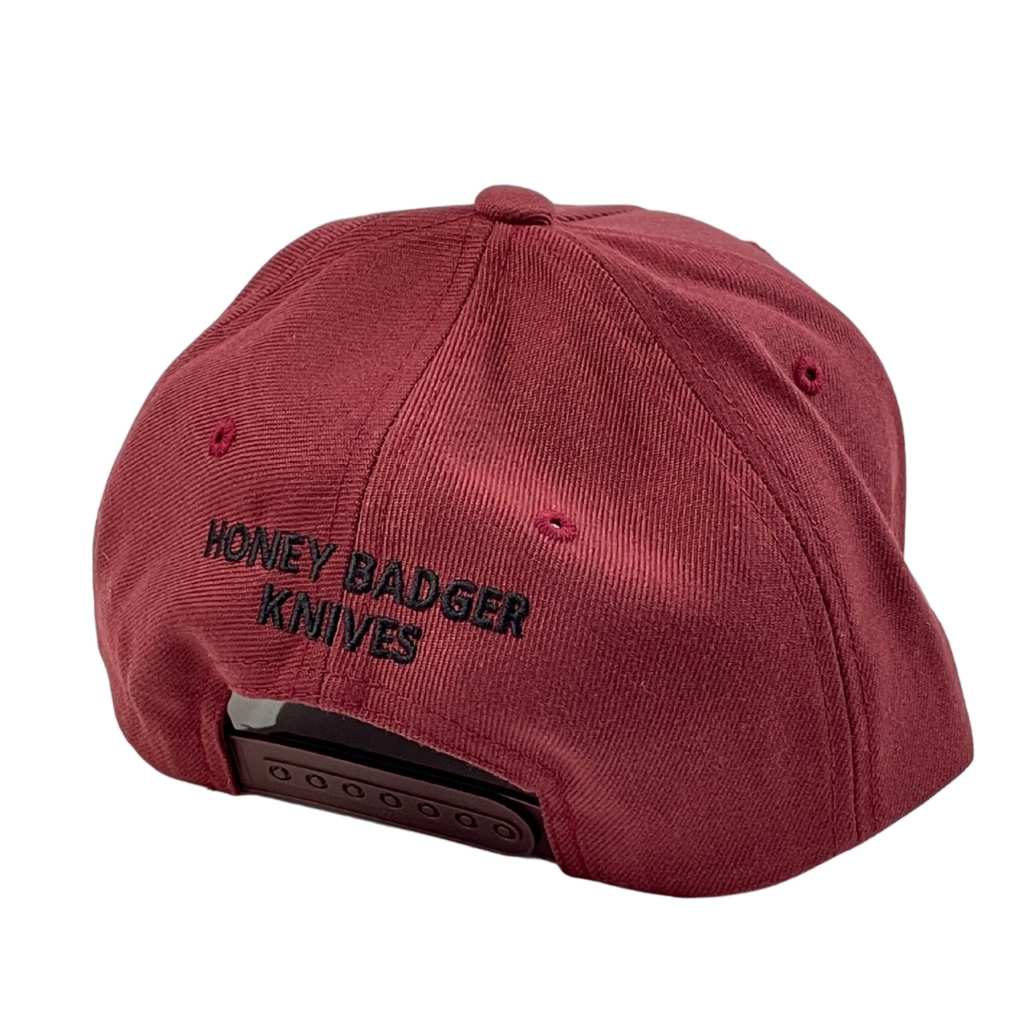 Honey Badger Logo Embroidered Cap - Honey Badger Knives - HBSWAG04