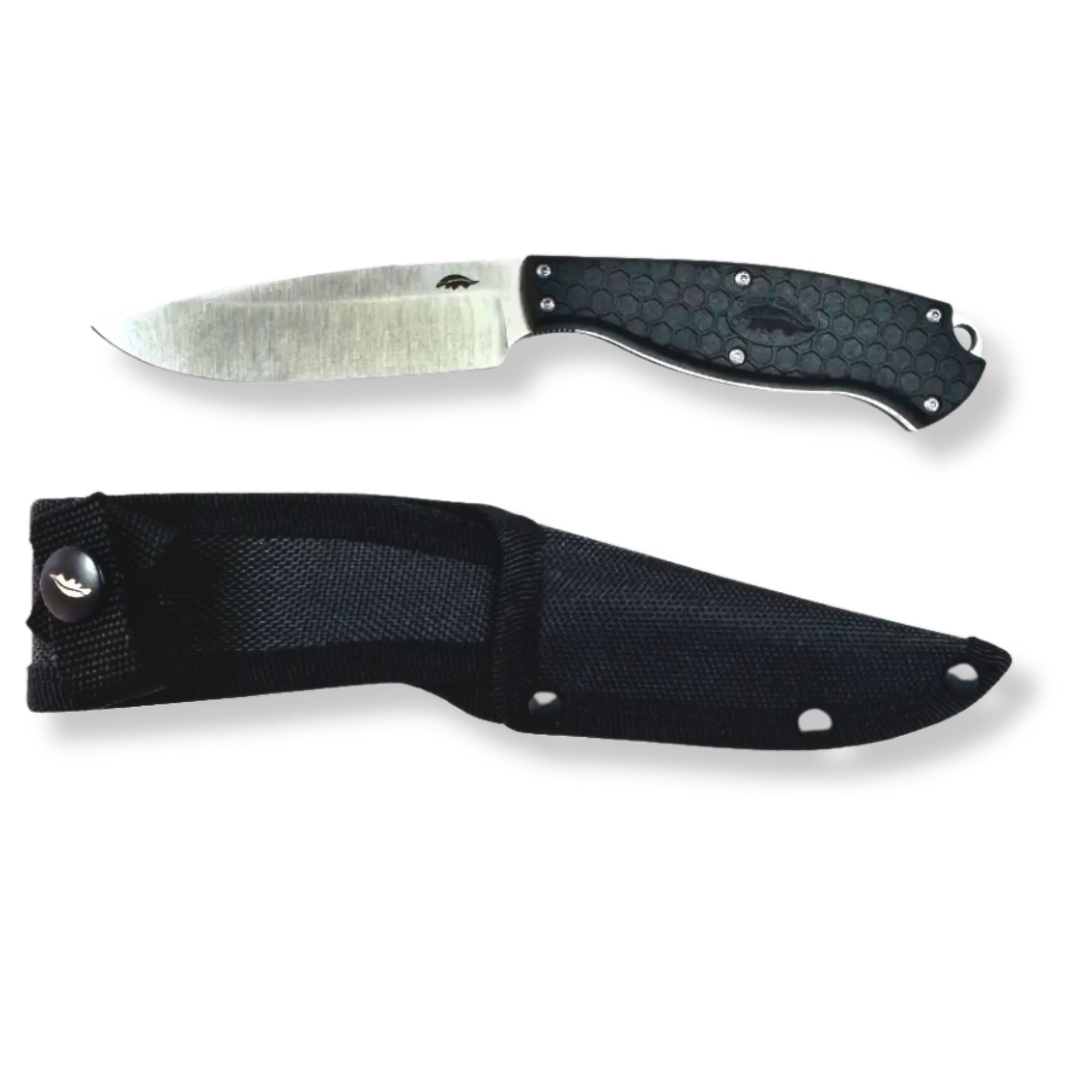 Outfitter Fixed Blade, Nylon & Kydex Sheath - Bundle - Honey Badger Knives - K - HB5301 - KY