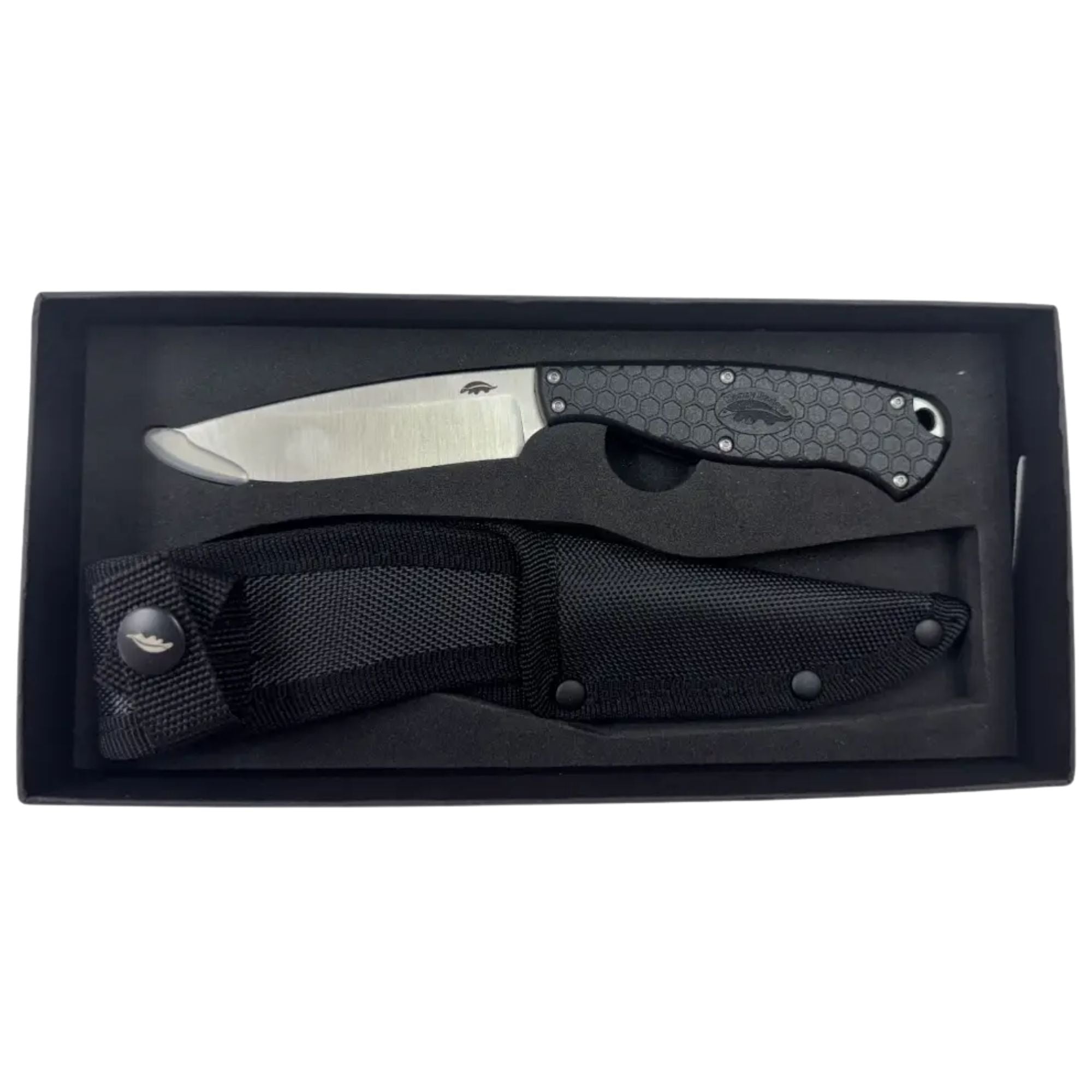 Outfitter Fixed Blade, Nylon & Kydex Sheath - Bundle - Honey Badger Knives - K - HB5301 - KY