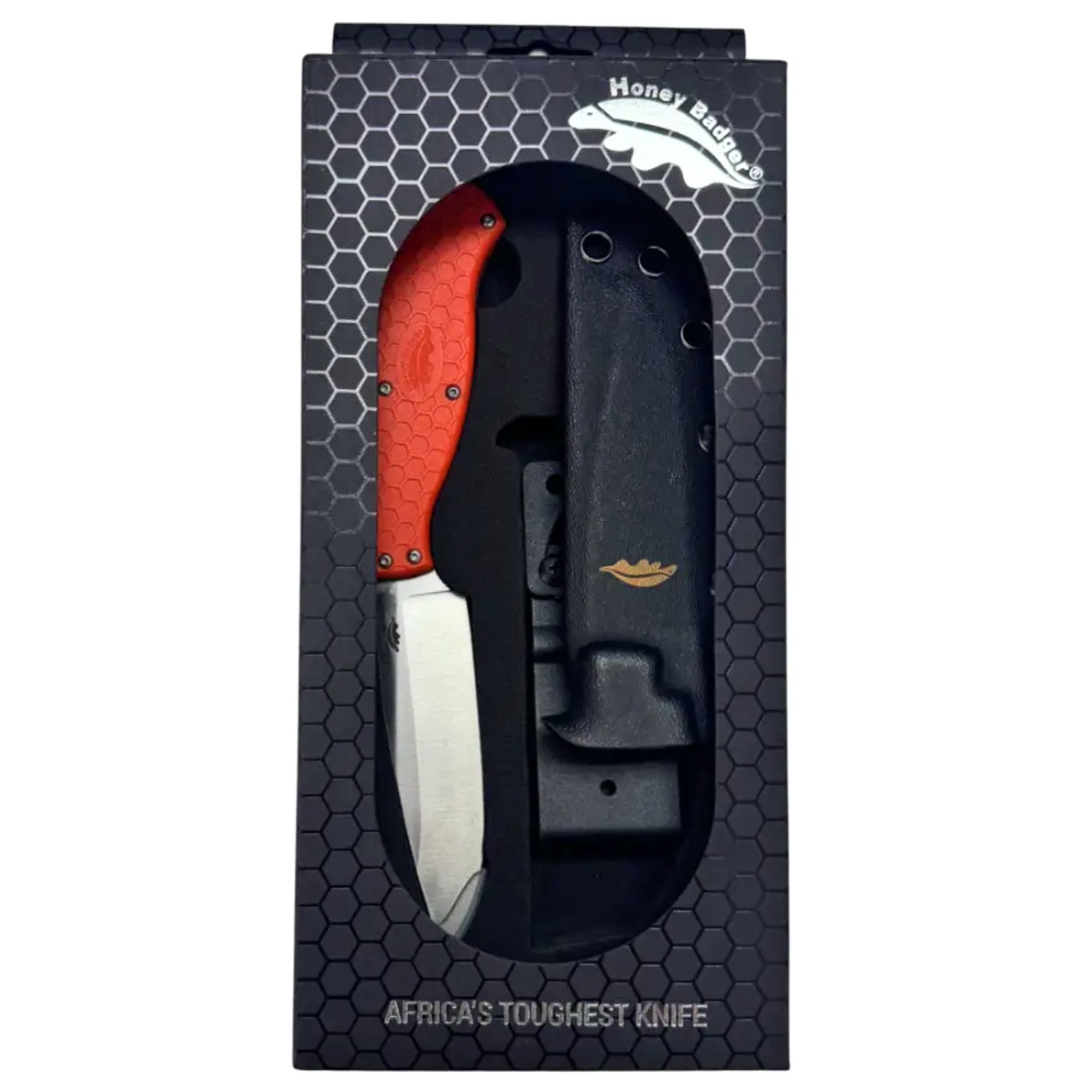 Outfitter Fixed Blade, Nylon & Kydex Sheath - Bundle - Honey Badger Knives - K - HB5303 - KY