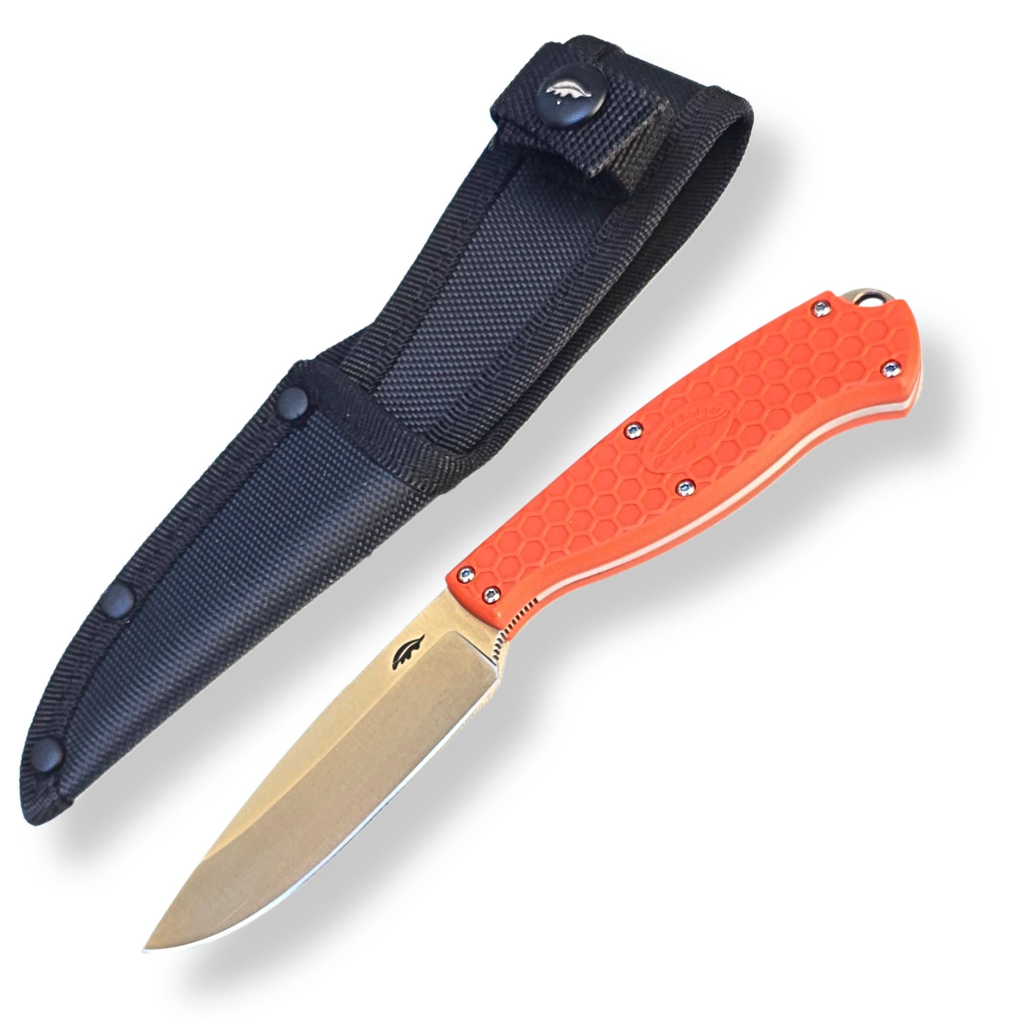 Outfitter Fixed Blade, Nylon & Kydex Sheath - Bundle - Honey Badger Knives - K - HB5303 - KY