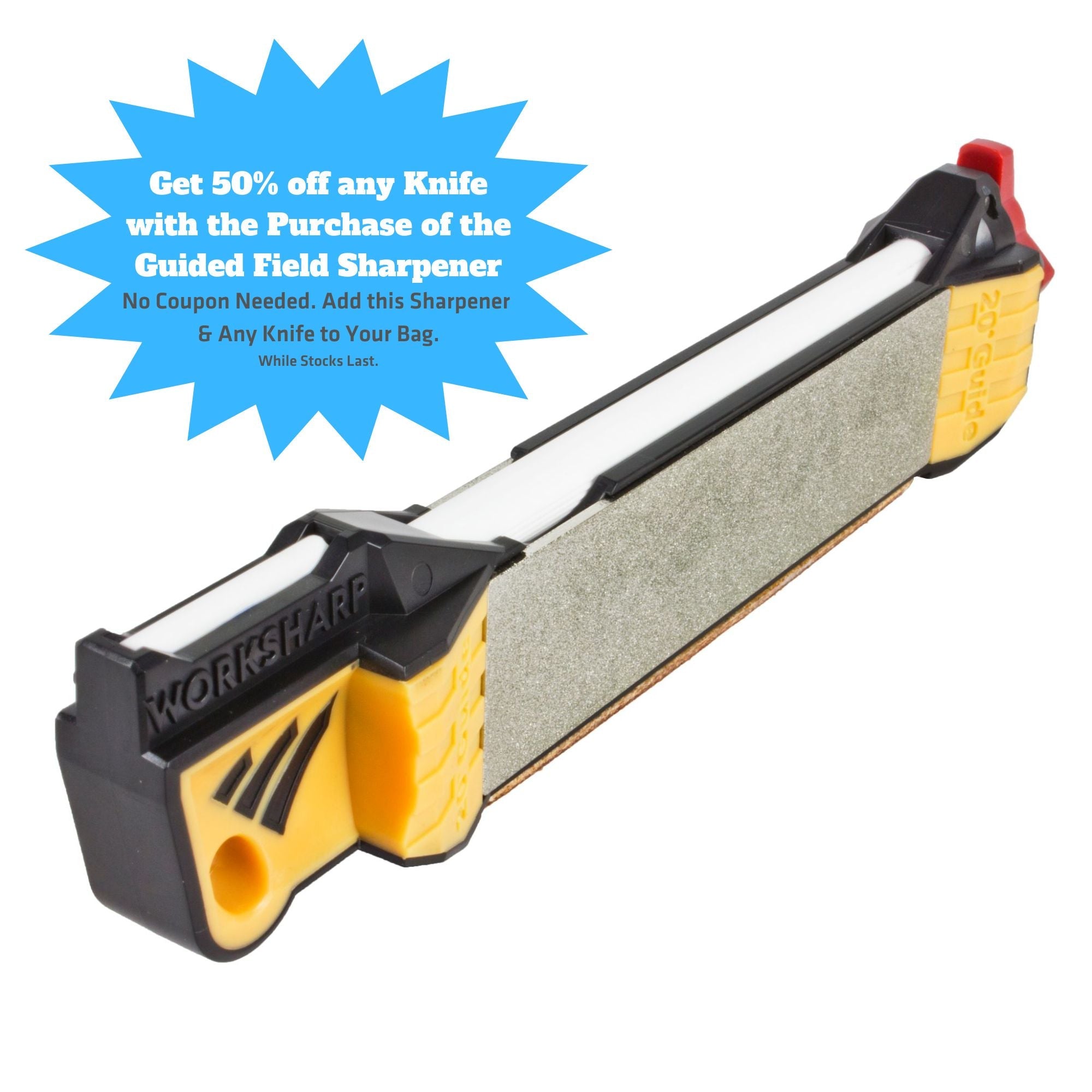 Work Sharp Guided Field Sharpener - Honey Badger Knives - WSGFS221